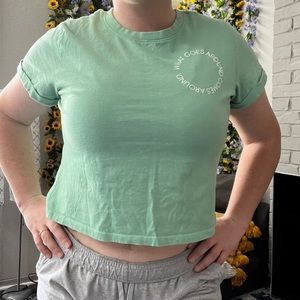 Crop top t-shirt
